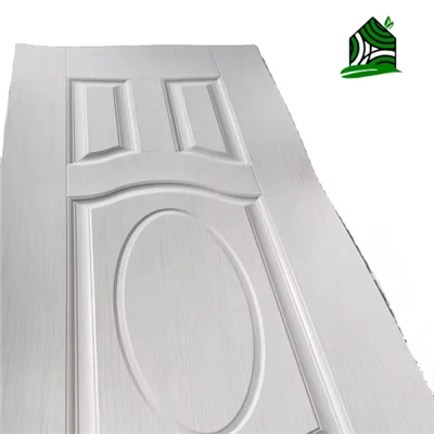 Witte melamine gevormde deurhuid